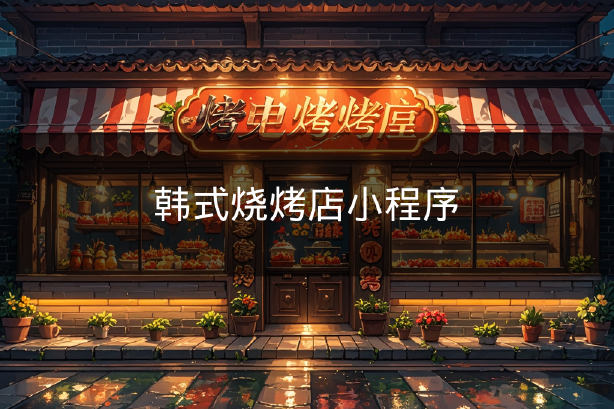 韓式燒烤店小程序